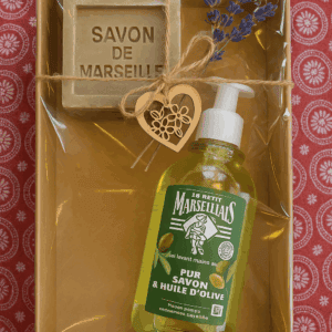 Französisches Geschenkset mit Savon de Marseille und Le Petit Marseillais